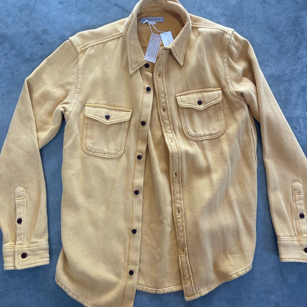 NWT Outerknown Blanket Shirt Size Medium